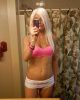 Petite bimbo transex blonde platine sur Nancy