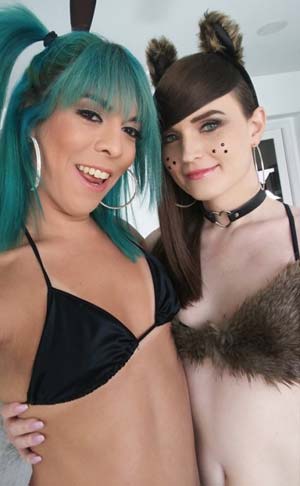 Duo de transsex parisienne pour fun