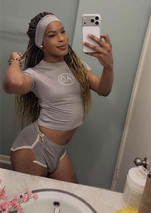 Black transexsuelle active dans les Landes