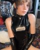 Parisienne transex aime latex et cuir